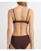 Pure Fit BH mit Bügel, schokoladenbraun