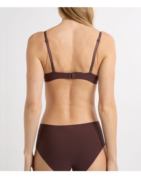 Pure Fit BH mit Bügel, schokoladenbraun