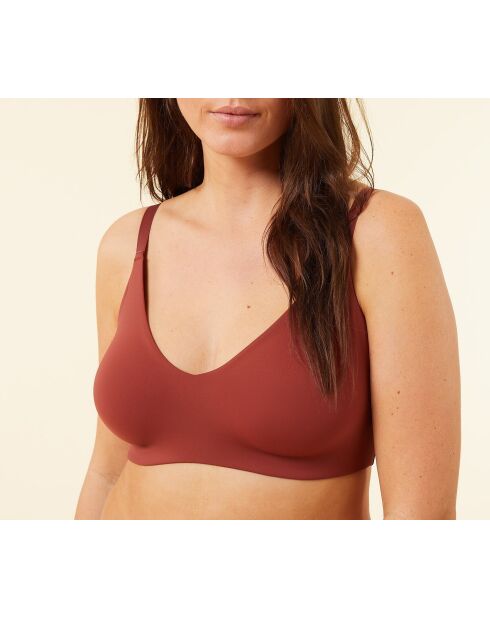 Flexi Micro beugelbeha met rode baksteen