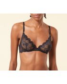 Himmelschwarzer BH mit Bügel