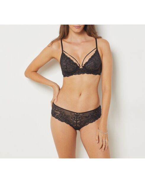 Bezaubernder schwarzer Shorty