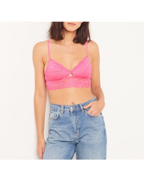 Sweet fushia bh met uitneembaar kussentje zonder beugel