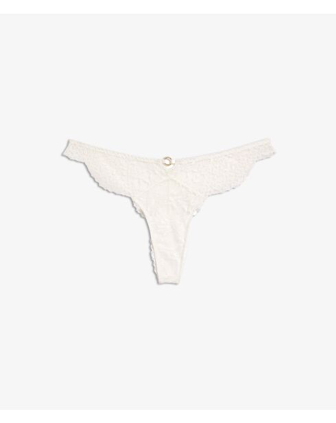 Tanga Romantique perle