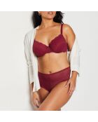 Soutien-gorge avec armatures n°4 Idole bordeaux grenat