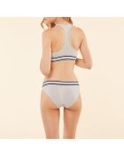 Soutien-gorge sans armatures Run gris clair