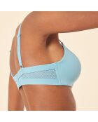 Blauer Bügel-BH Lova