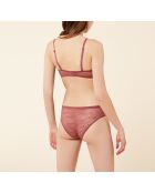 Reggiseno senza ferretto in terracotta Pure 360 We Care