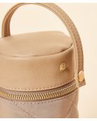 Mama taupe flessenhouder