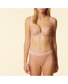 Liegestütz-BH Nr. 2 in Karatrosa mit Bügel