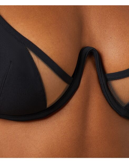 Reggiseno Delicatesse nero con ferretto