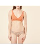 Set de 4 braguitas Silal de color rosa caramelo