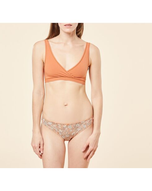 Set de 4 braguitas Silal de color rosa caramelo