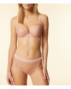 Liegestütz-BH Nr. 2 in Karatrosa mit Bügel