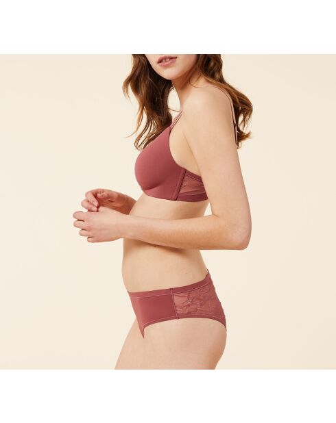 Sujetador sin aros Pure 360 We Care Terracotta