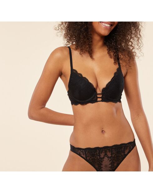Reggiseno push-up con ferretto n. 2 Parure noir
