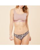 Set de 4 braguitas Sevgi negras