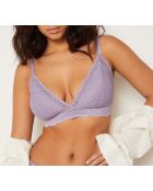 BH zonder beugel en uitneembaar kussentje n°8 Idole lila