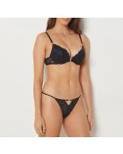 String Envoutante noir