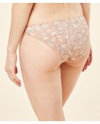 Set de 4 braguitas Silal de color rosa caramelo