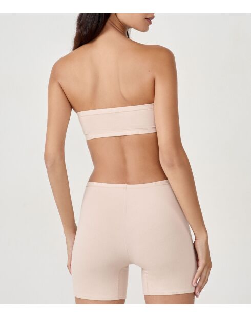 Sujetador sin aros, almohadilla extraíble, algodón 360