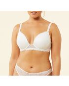 Witte beugelbeha nr. 5 Sentiment