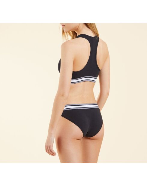 Reggiseno nero senza ferretto Run