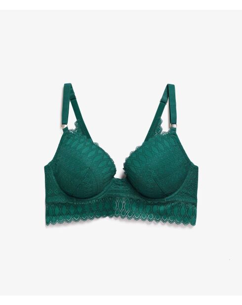 BH met beugel nr. 5 Gravure dennengroen