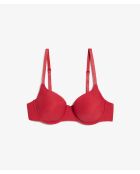 Rode bh met beugel Pure Fit