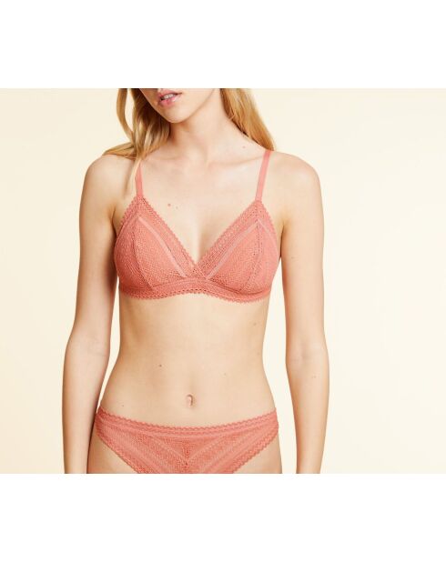 Sublime We Care perzikkleurige bh met uitneembaar kussen zonder beugel