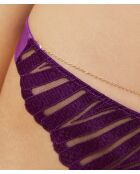 Exquisiter lila Tanga