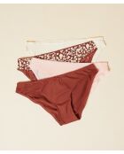 Set mit 4 beigen Sorya Höschen