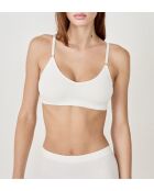 BH zonder beugel en uitneembaar kussentje Amond ecru