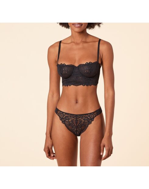 Zwarte bh met beugel Enigme