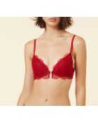 Push-up-BH mit Bügel Nr. 2, roter Schirm