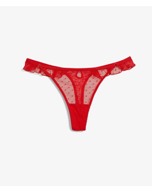 Surprise roter Tanga