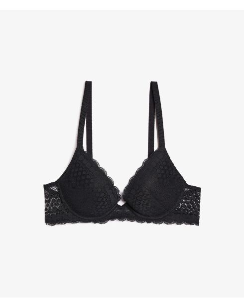 Reggiseno push-up Cherie Cherie nero con ferretto n. 2