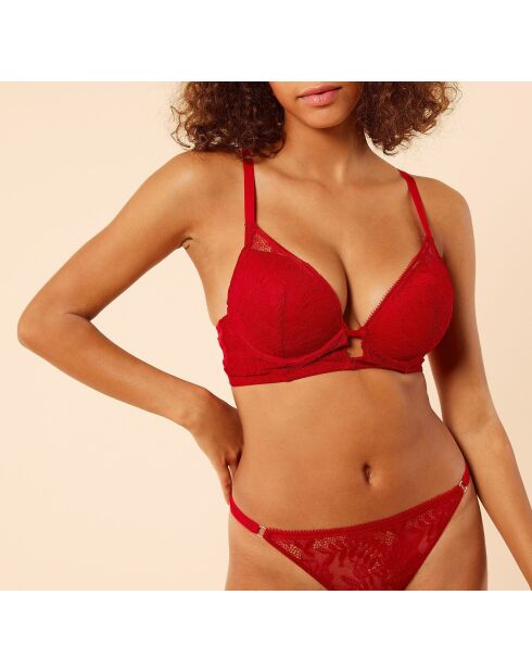 BH met beugel nr. 5 Grenade rood