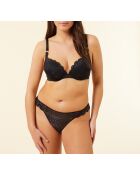 Himmelschwarzer Bügel-BH Nr. 5