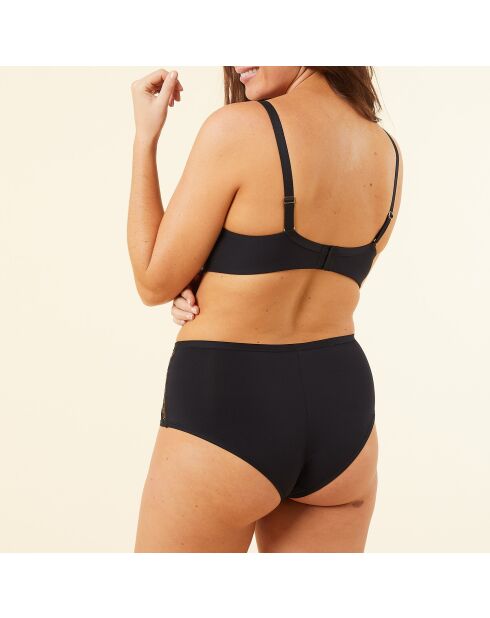 Jay Bügel-BH in Übergröße, Schwarz und Gold