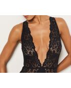 Legende schwarzer, einteiliger Body ohne Bügel