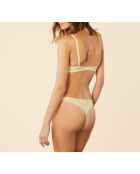 Soutien-gorge avec armatures n°4 Sublime We Care jaune pale