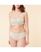 Sujetador sin aros Rayonnante de celadón