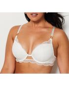 BH met beugel n° 5 Rosace ecru