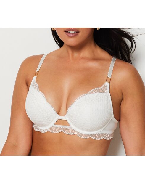 BH met beugel n° 5 Rosace ecru