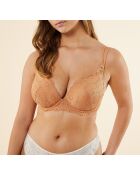 Sujetador con aros beige girasol nº 5