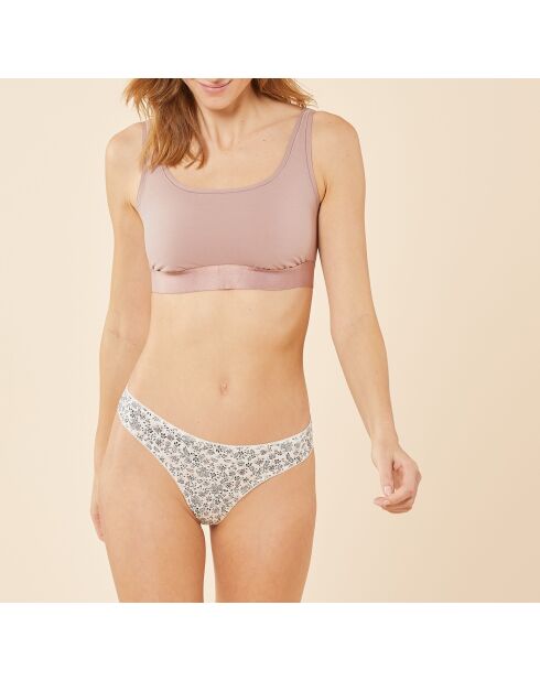 Set di 3 tangas Tona nere