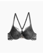 Conquise schwarzer Push-up-BH mit Bügel