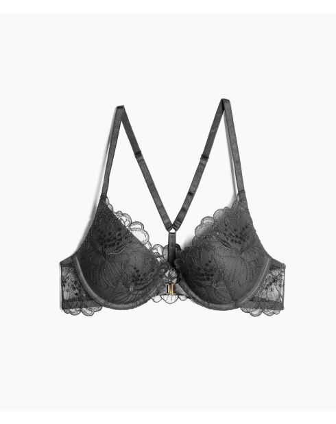 Conquise zwarte push-up bh met beugel