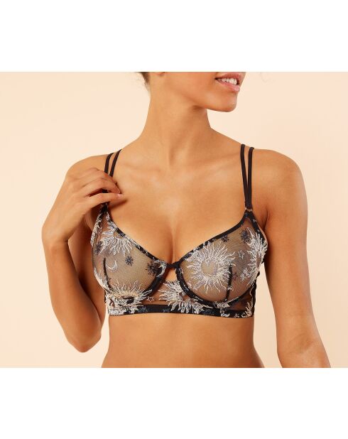 Soutien-gorge avec armatures Filante noir