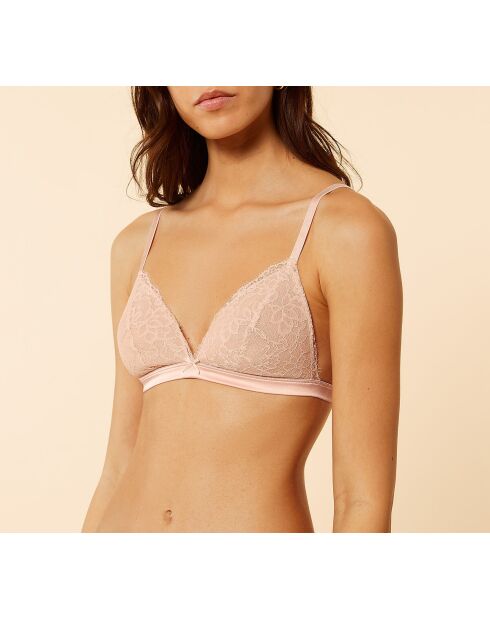 Sujetador sin aros rosa pasión